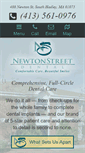 Mobile Screenshot of newtonstreetdental.com